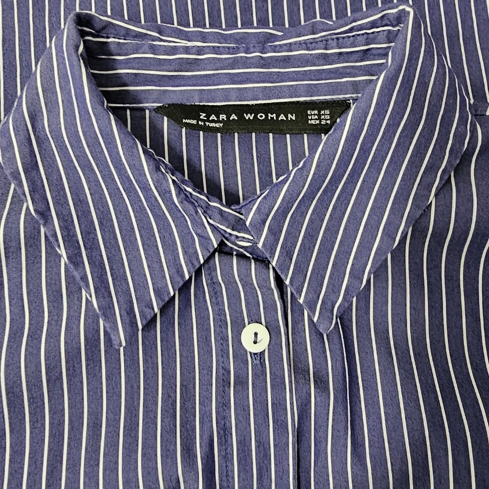 🇪🇦 Zara - Striped Shirt Dress - Picture 11 of 12